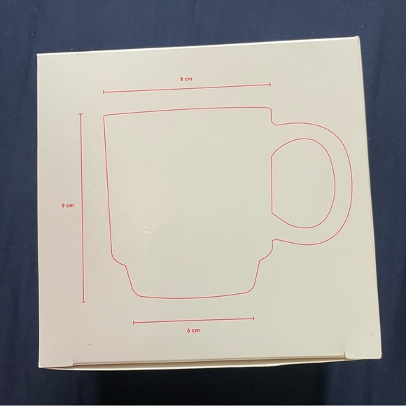 London Glossier mug! New in box, never used, comes with sticker - Picture 3 of 3